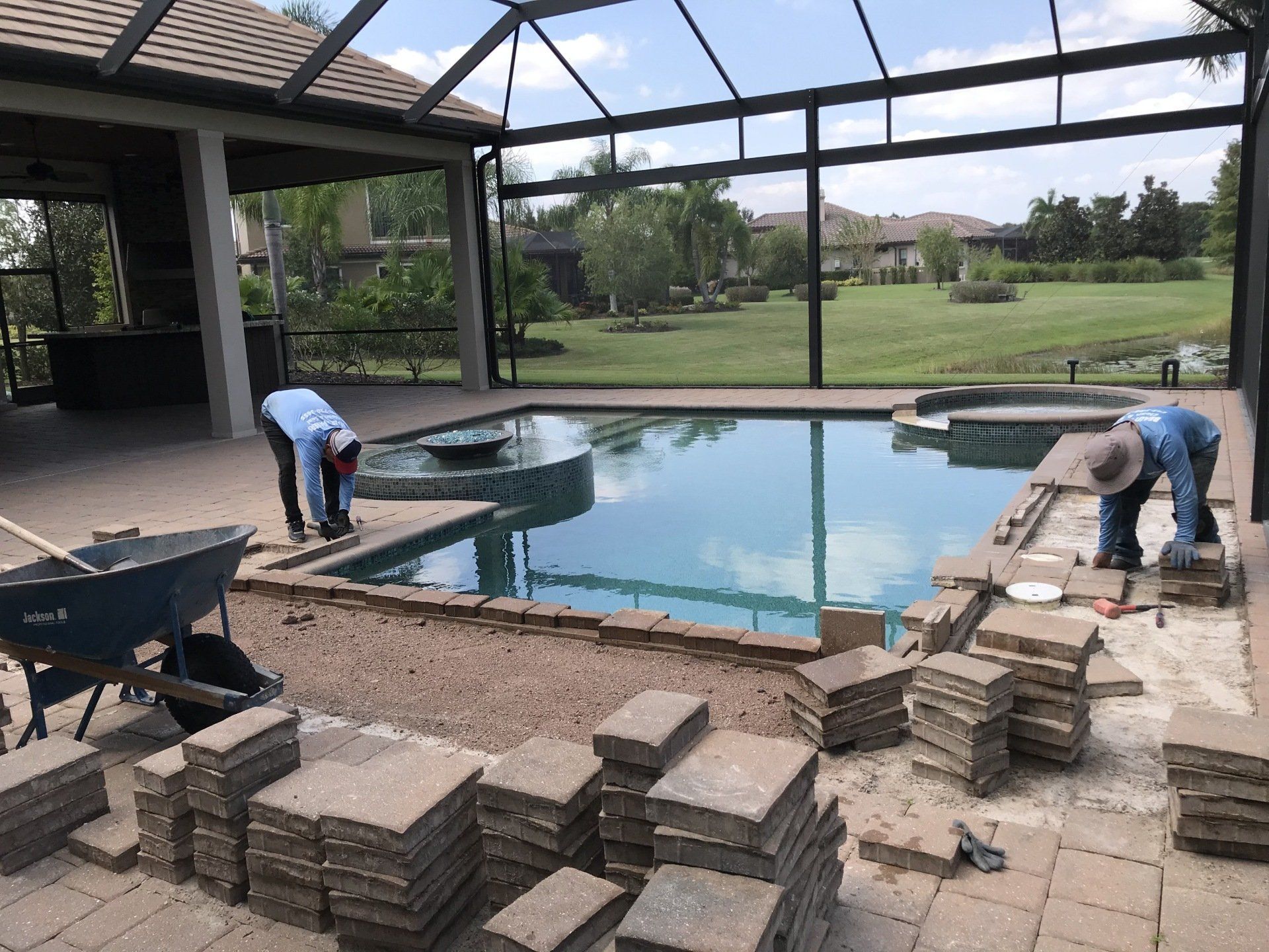 Residential Paving Work