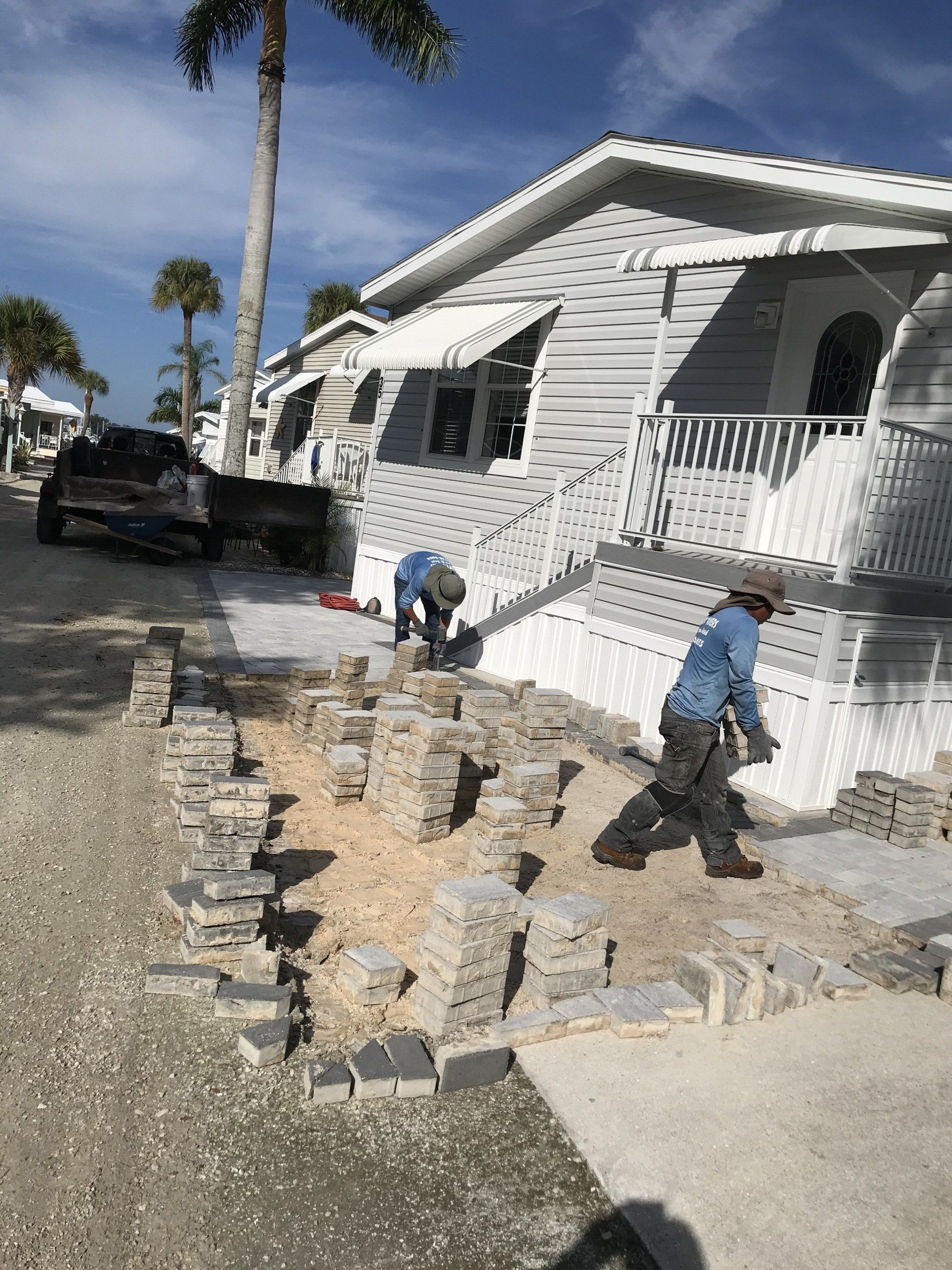 Residential Paving Work