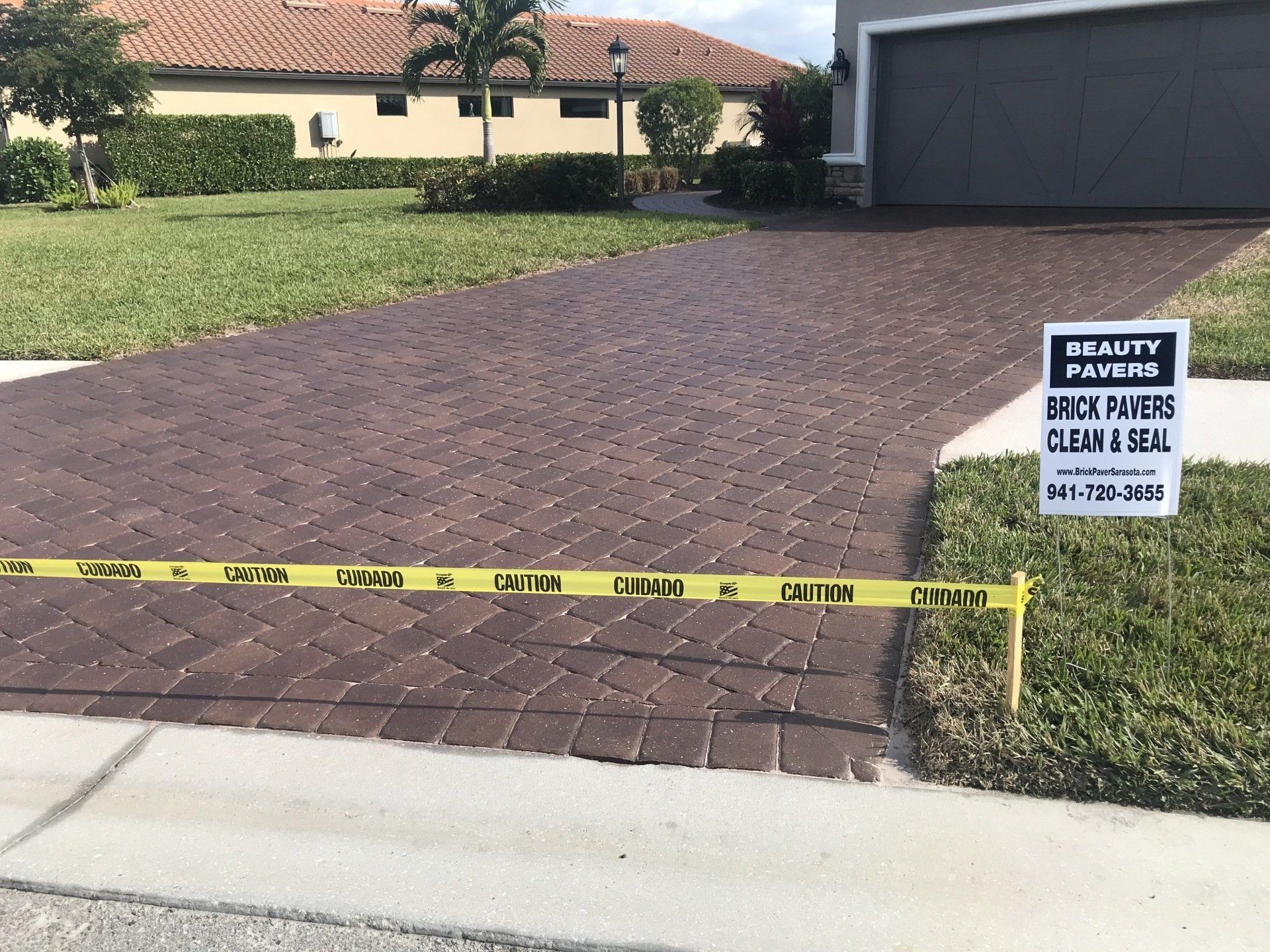 Residential Paving Work