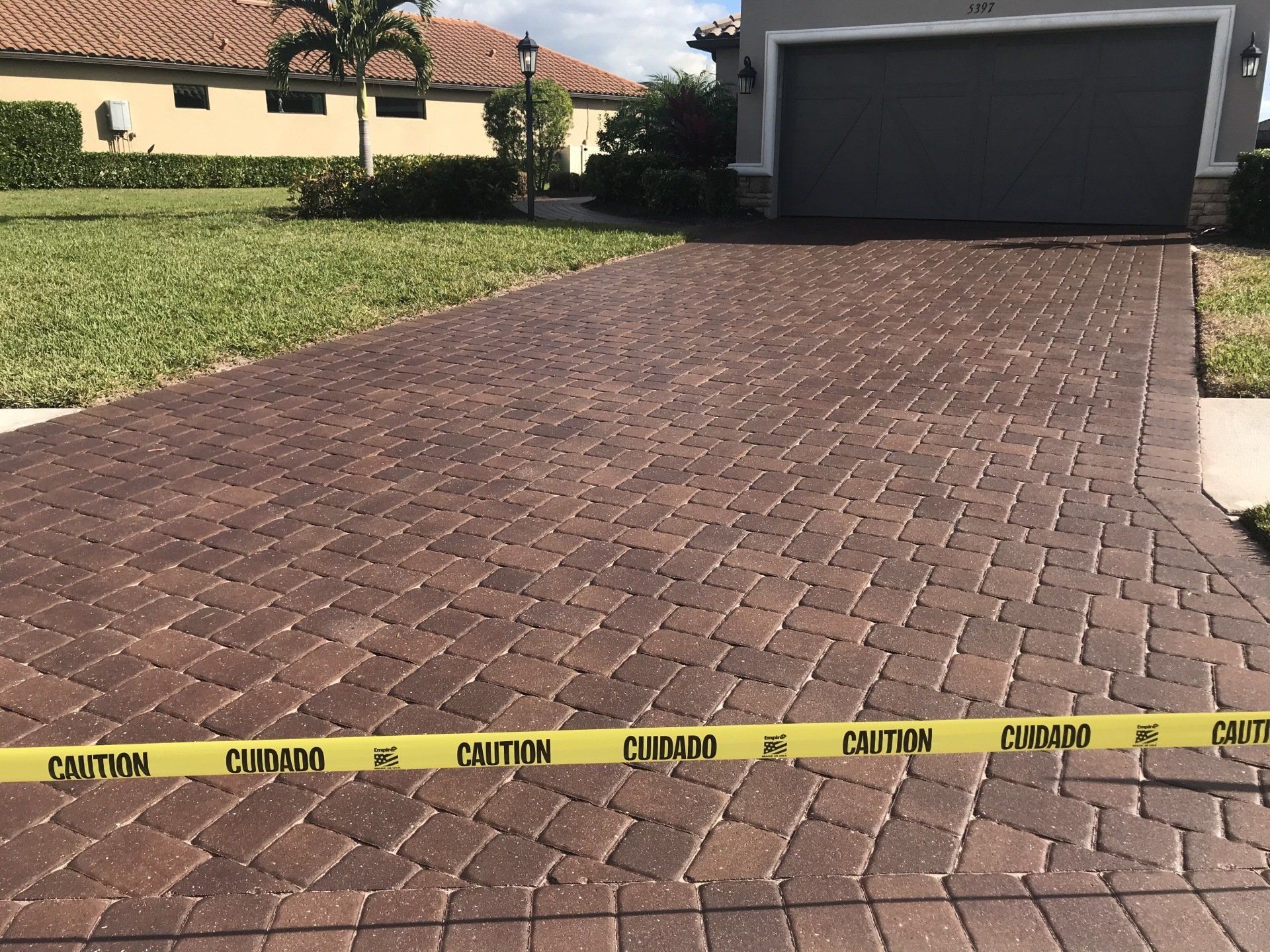 Residential Paving Work
