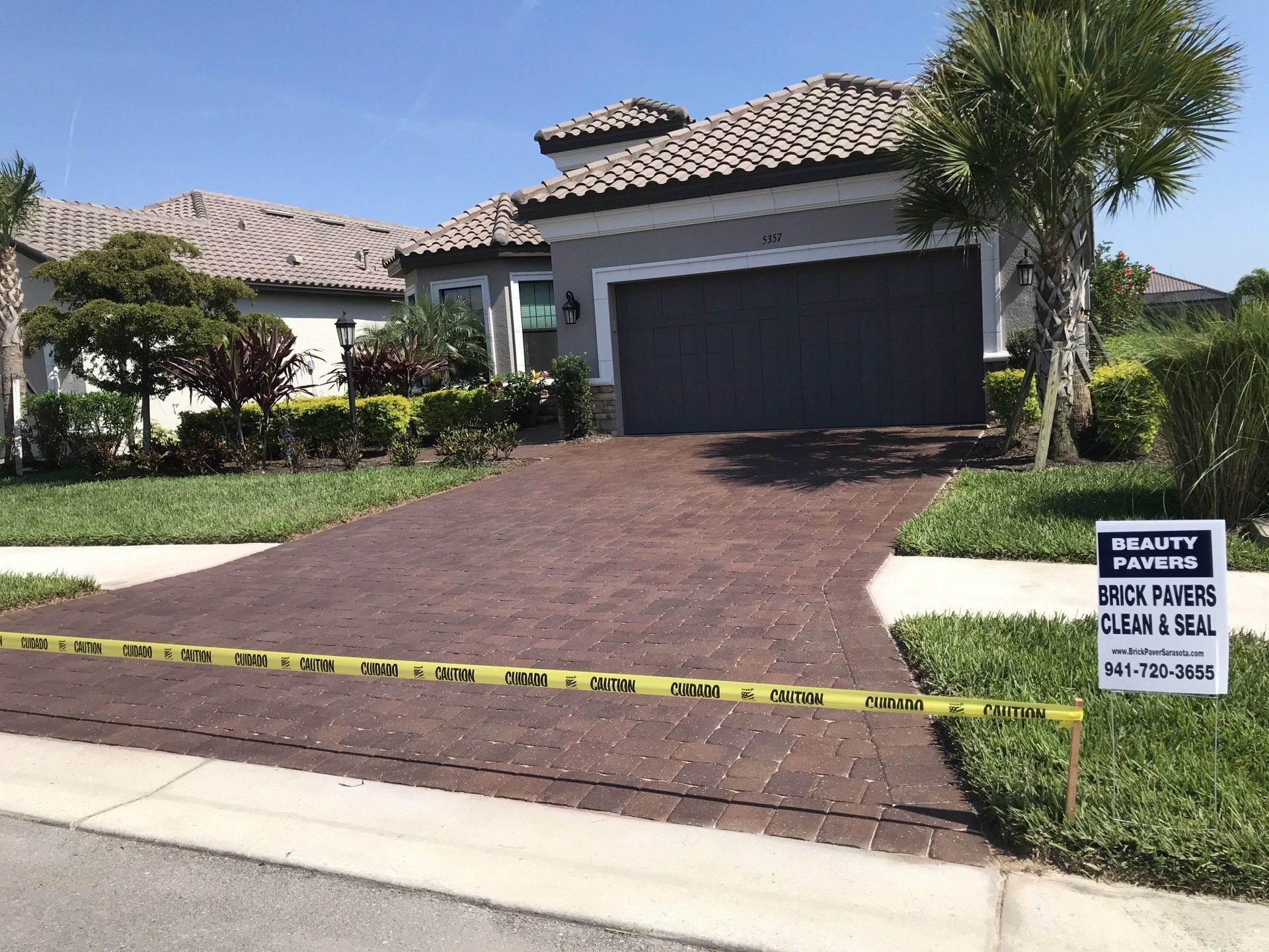 Residential Paving Work