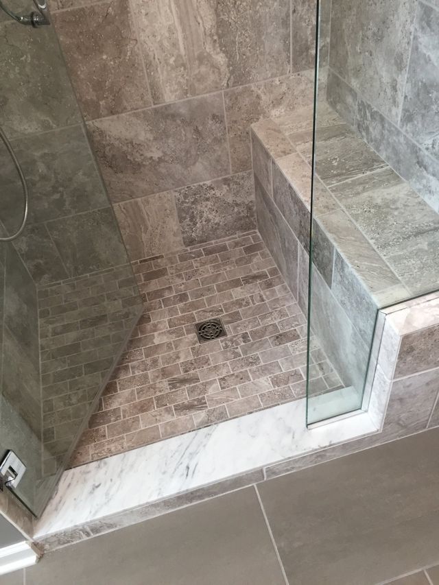 Custom shower door