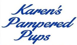 Karen's Pampered Pups - logo