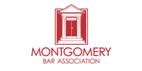 Montgomery Bar Association logo with a red courthouse graphic and text.