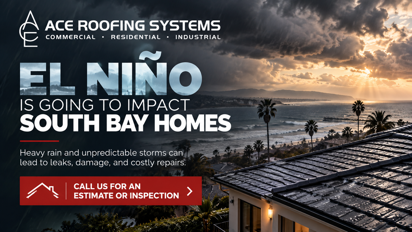 El Niño warning from Ace Roofing Systems