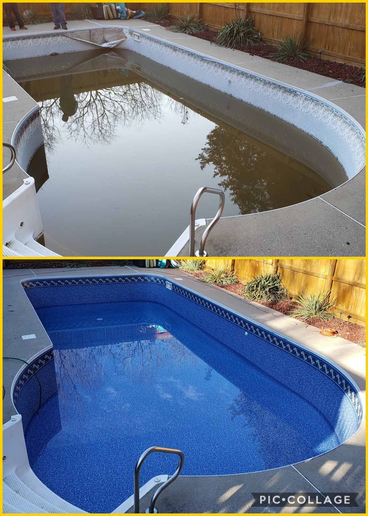 vinyl liner installation