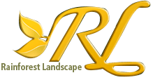 Rainforest landscape Inc. logo