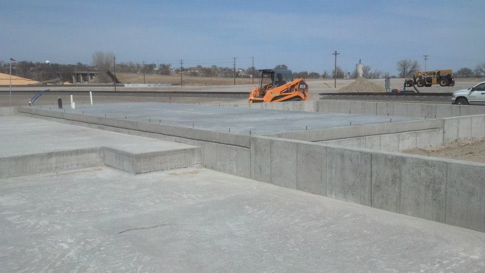 Commercial concrete service