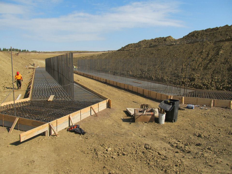 New construction in process