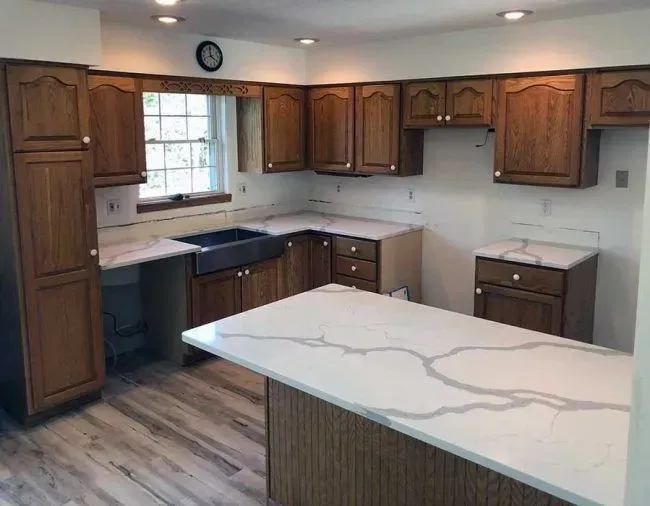 Farm Sink, Calcutta Quartz