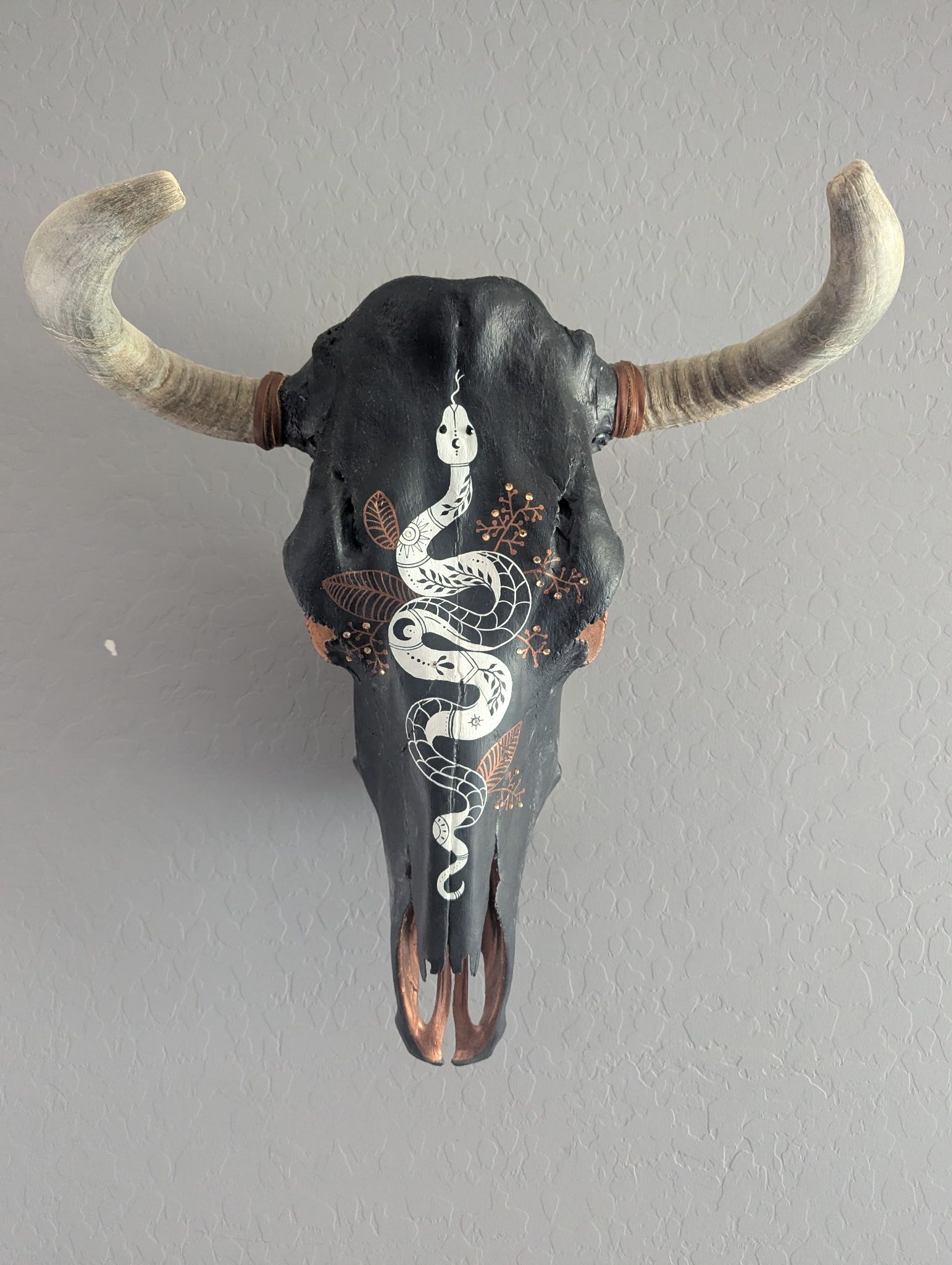 Skull art by Nikki Mclennan