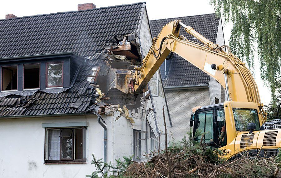 Demolition services for new construction