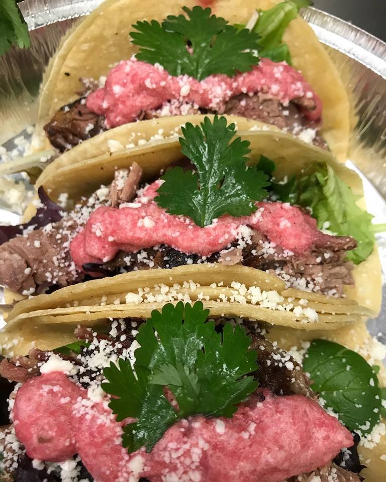 Braised short rib  taco