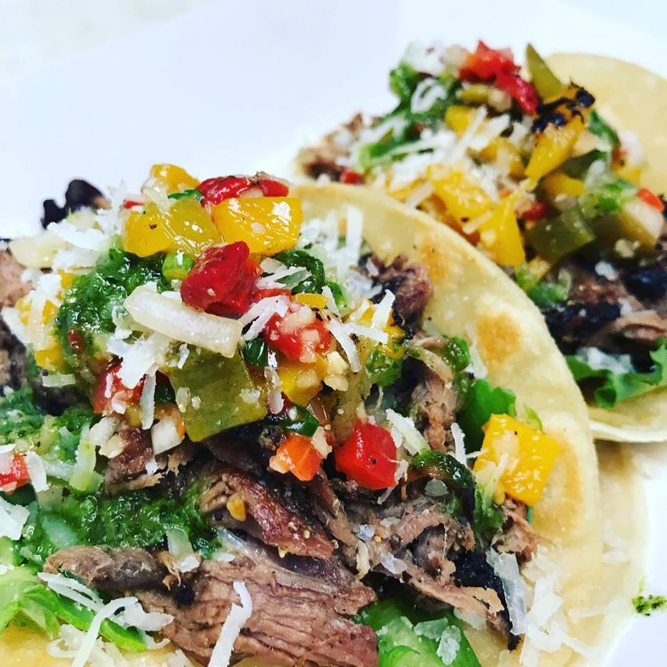 Beef tacos