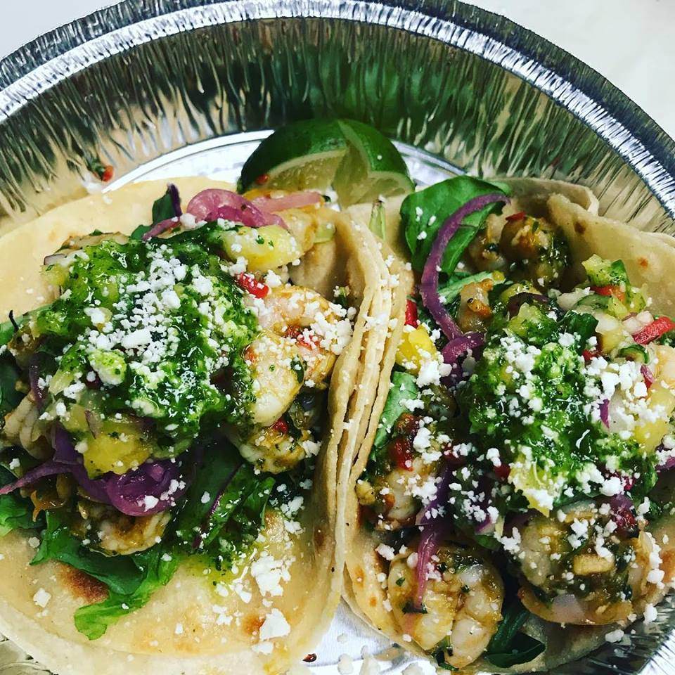 shrimp tacos