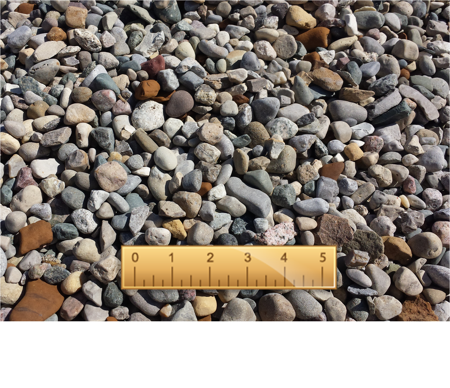 Medium Gray River Rock