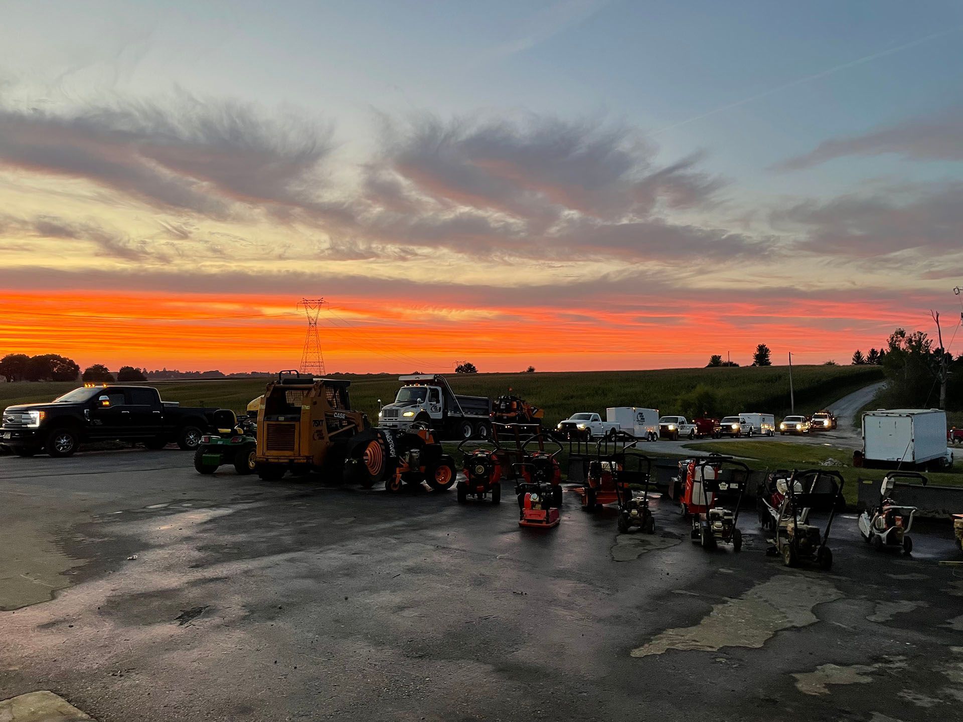 Asphalt Repair Service's paving machines