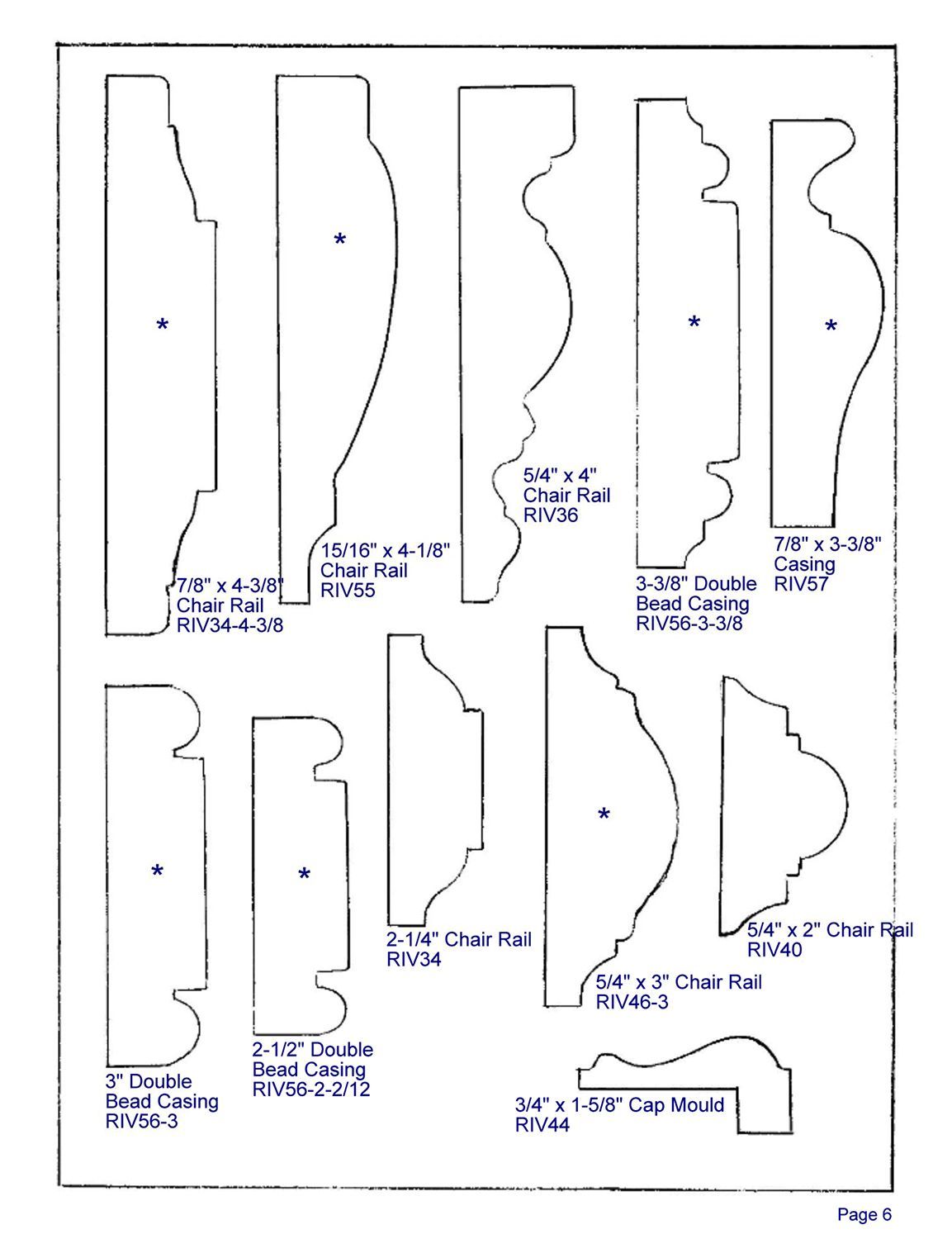 molding profile page 6