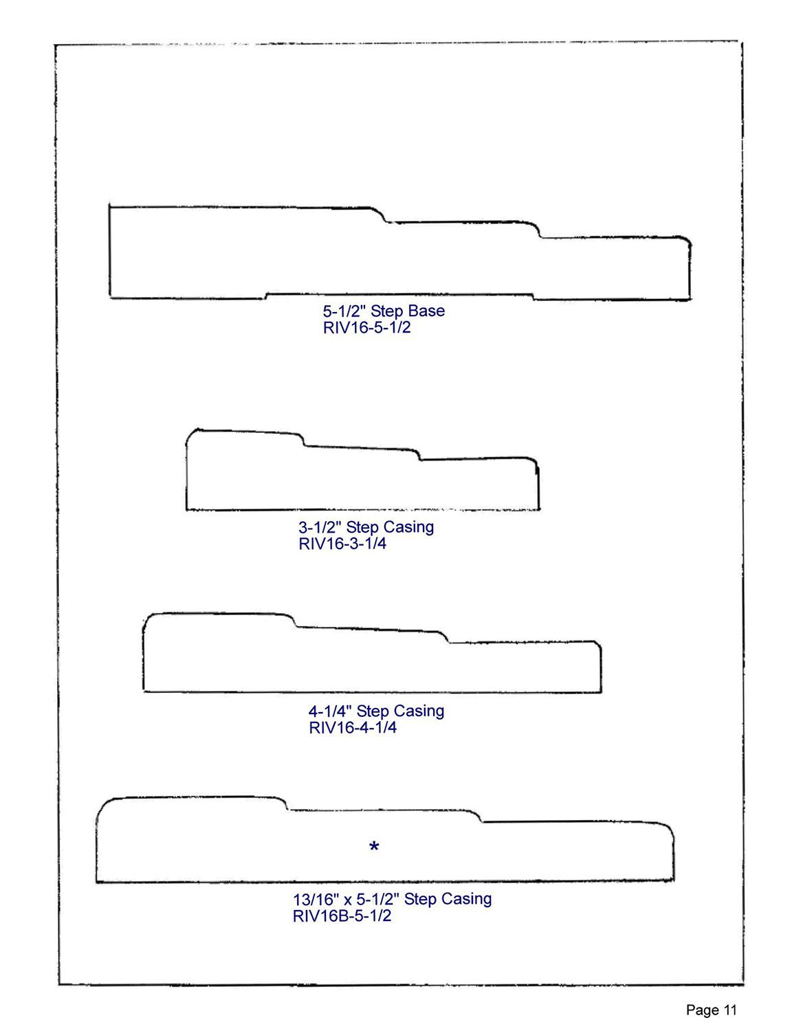 molding profile page 11