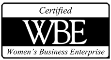 Certified WBE Women's Business Enterprise