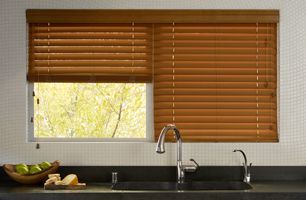 Residential wood blinds