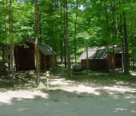 Campsite cabins