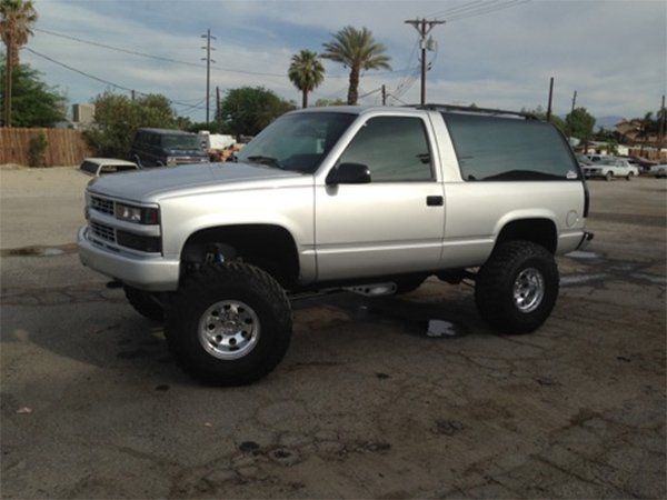 Silver pickup vehicle