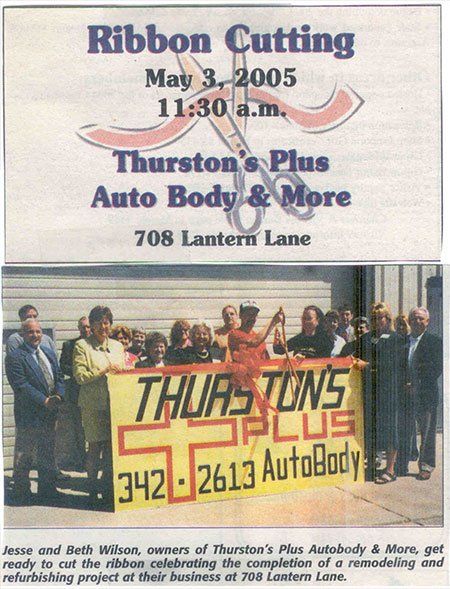 Thurston's Plus Auto Body & Automotive Celebration