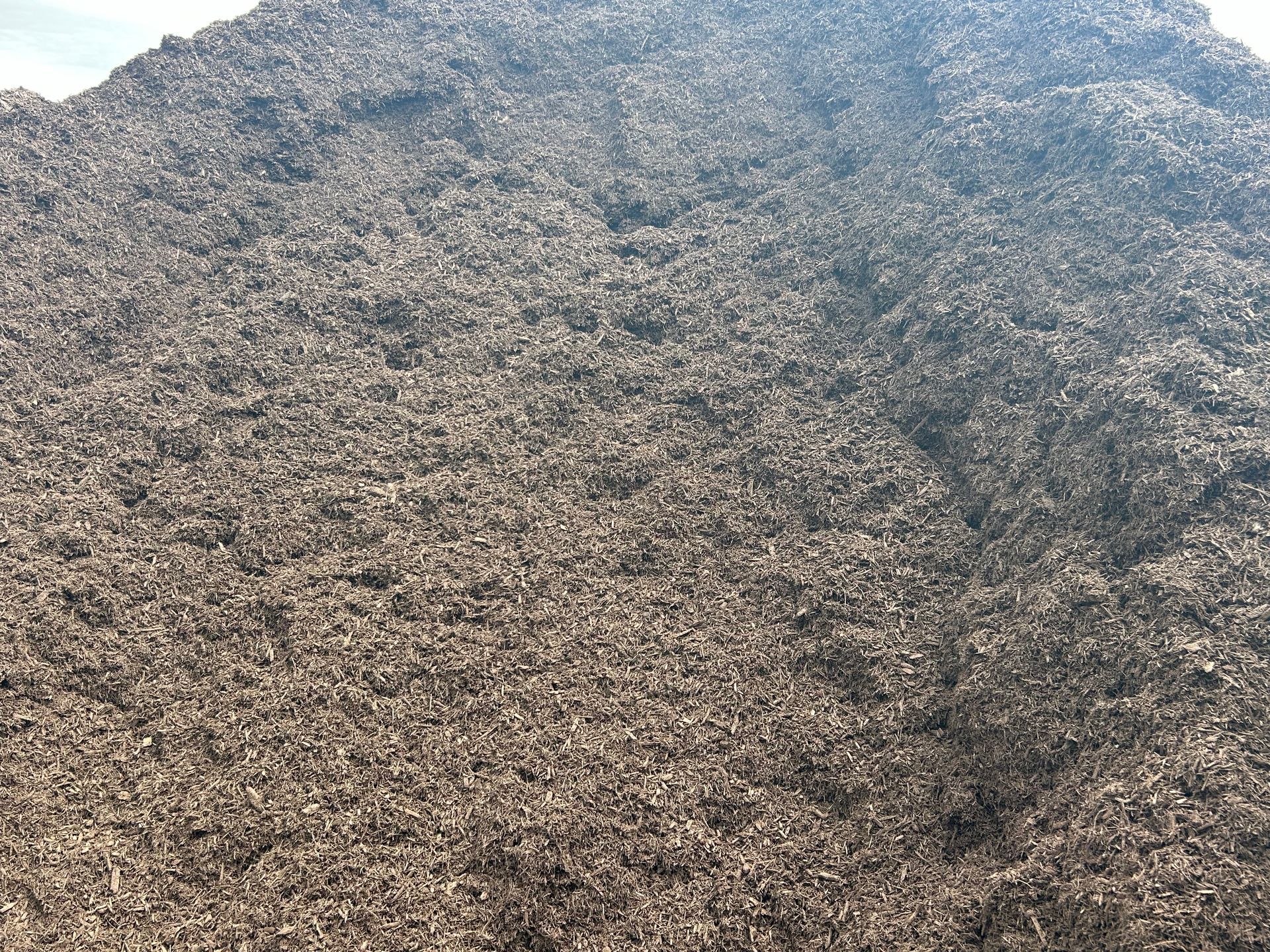 brown mulch