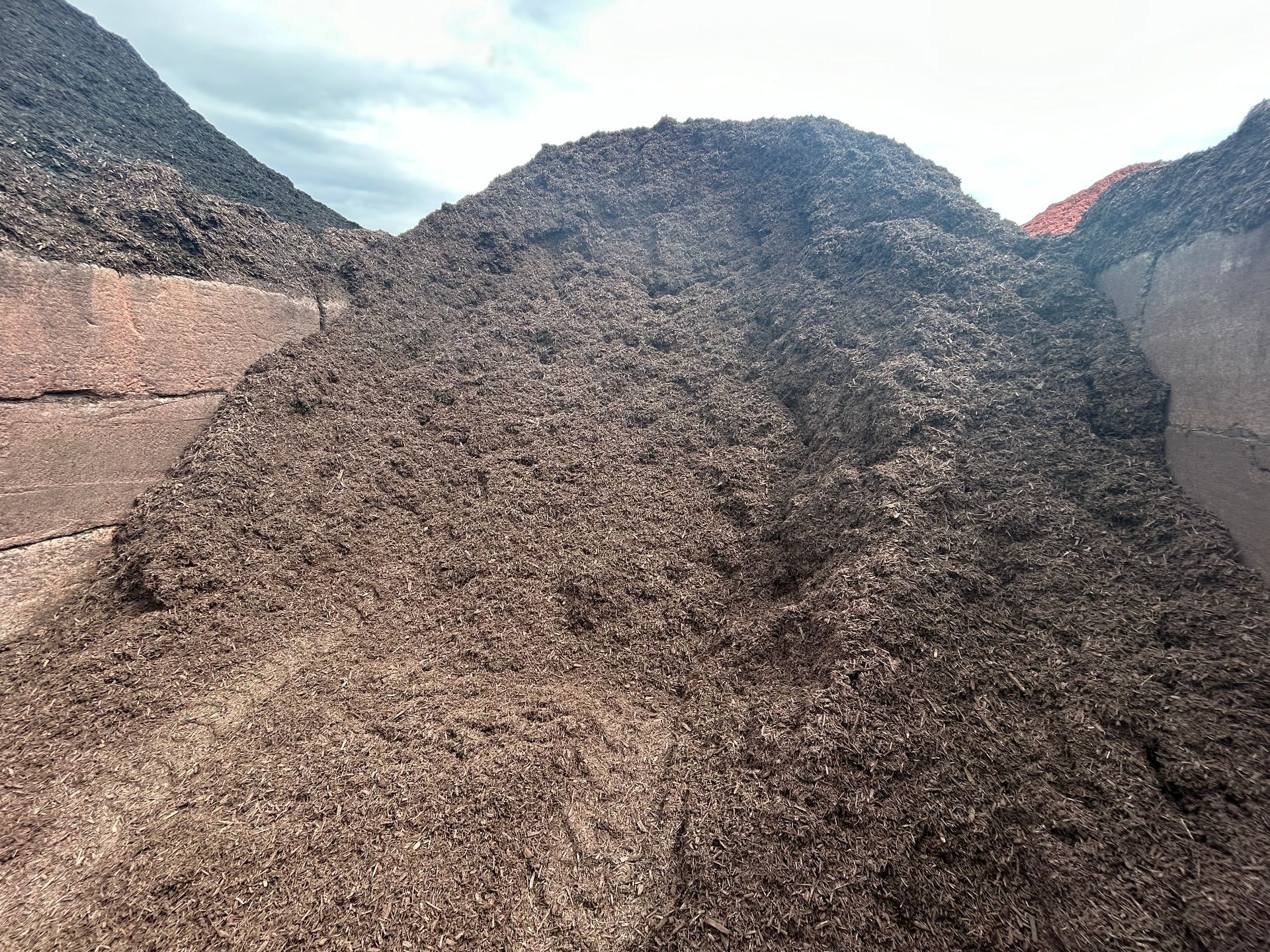 brown mulch