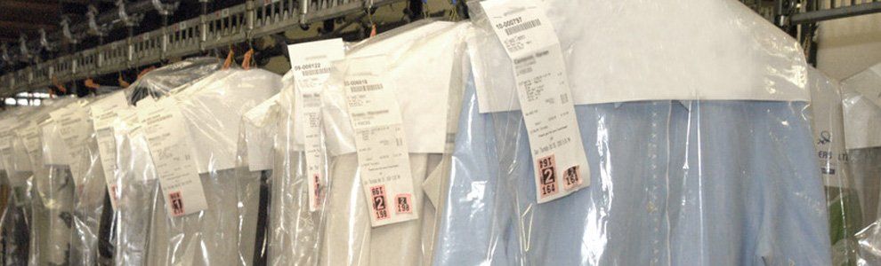 Dry cleaning shirts