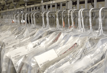 Well cleaned garments