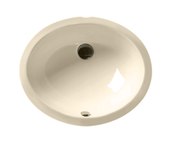 15×12 Porcelain Undermount Oval Lavatory Sink