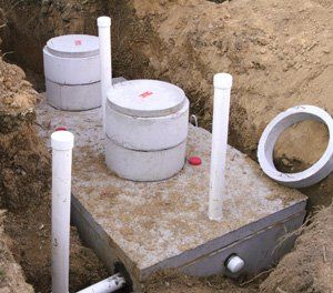 Septic tank installation