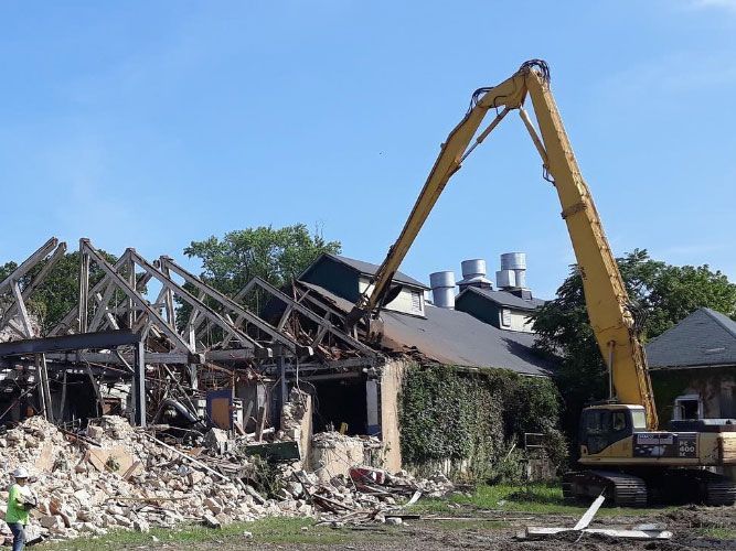 High Reach Excavation Work