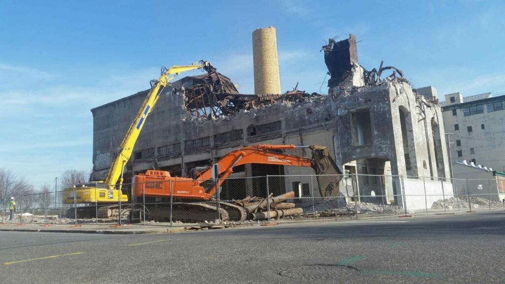 High Reach Excavation Work