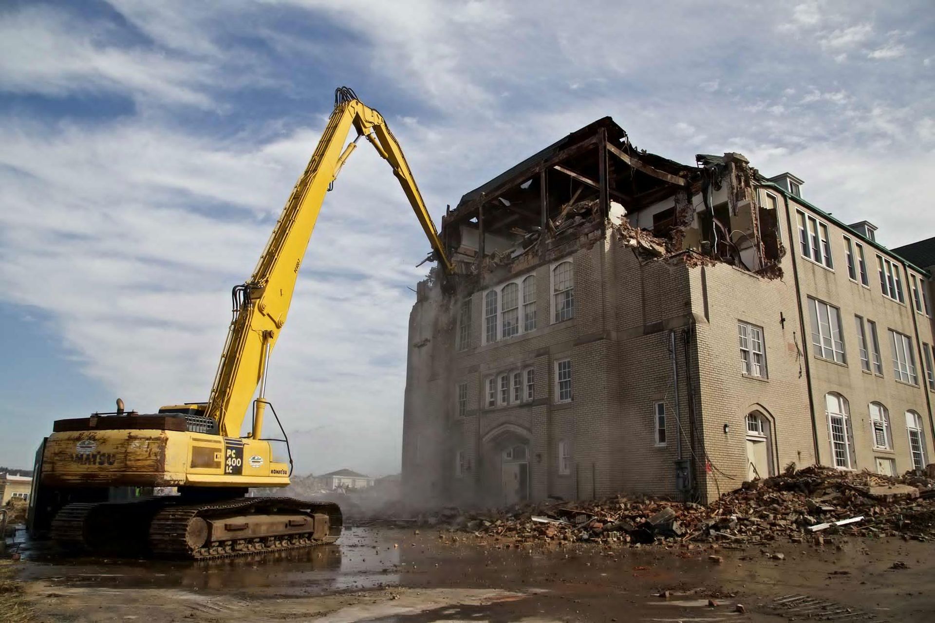High Reach Excavation Work