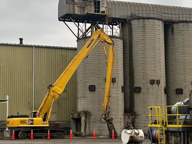 High Reach Excavation Work