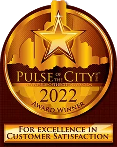 Pulse of the city award winner for excellence in customer satisfaction