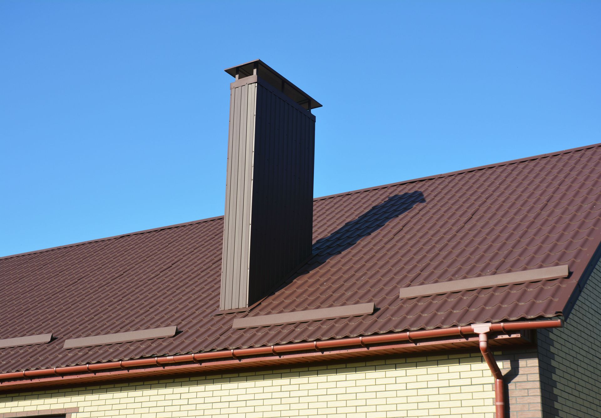 metal roof installation