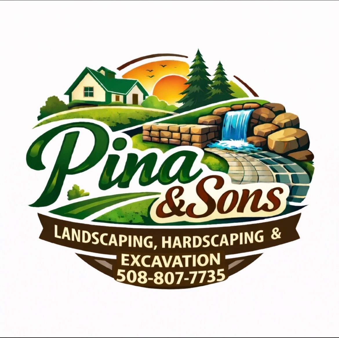 Pina & Sons Inc - logo