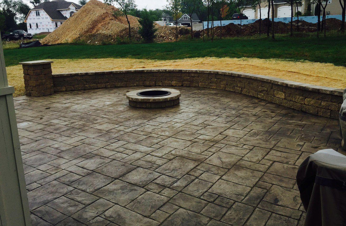 Decorative and stamped concrete