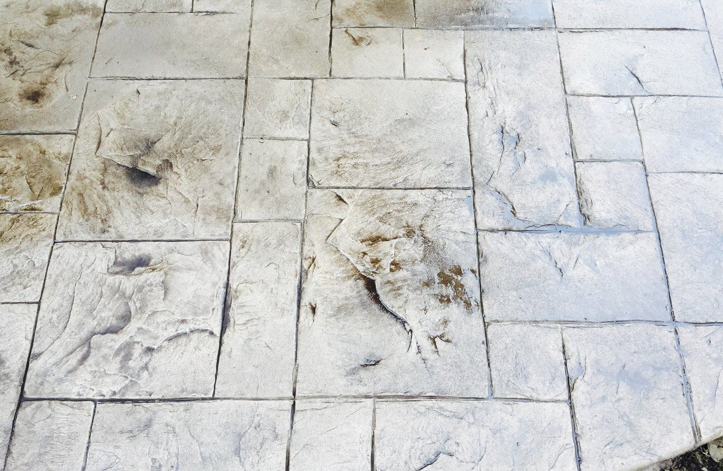 Decorative and stamped concrete