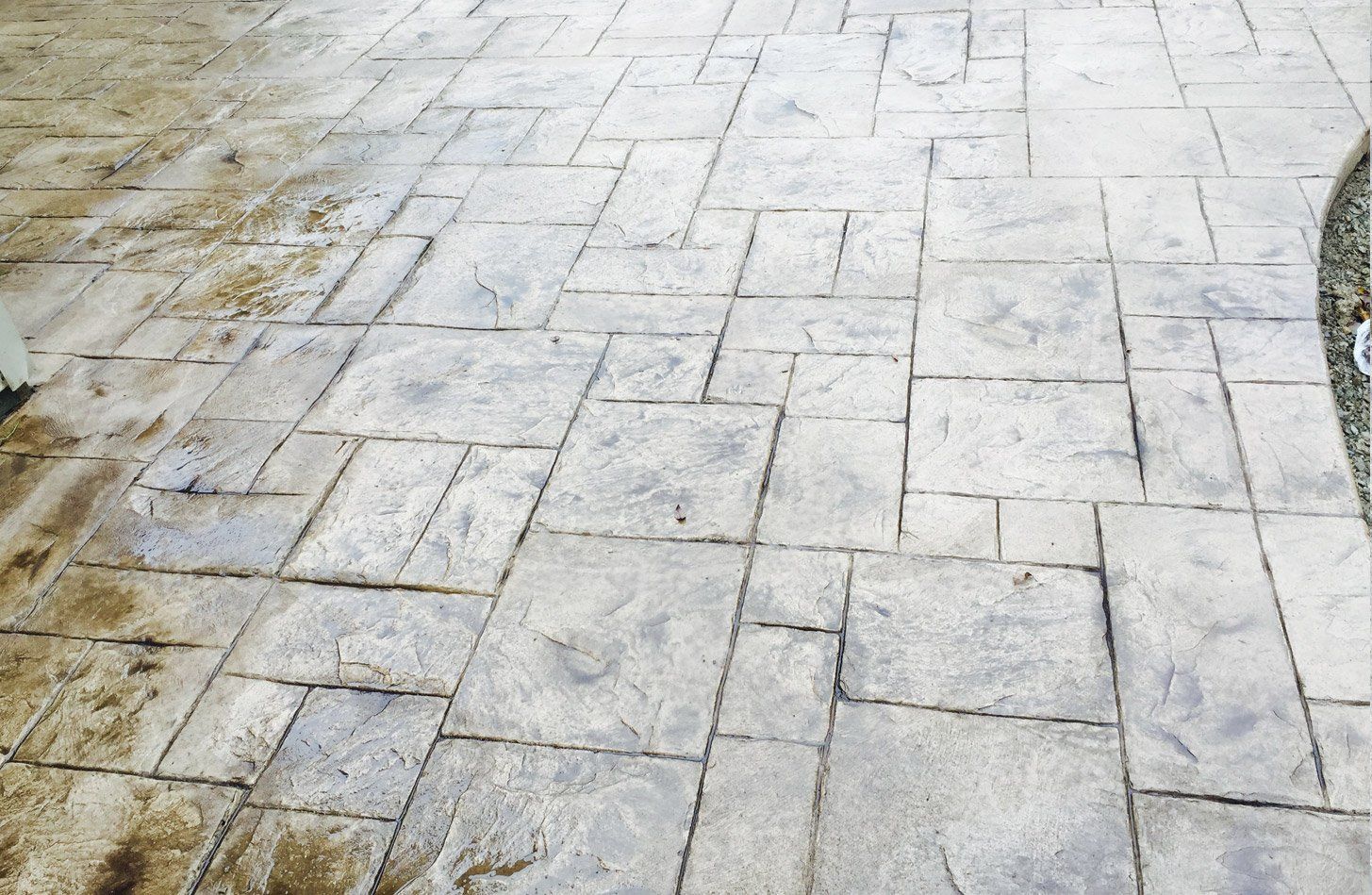 Decorative and stamped concrete