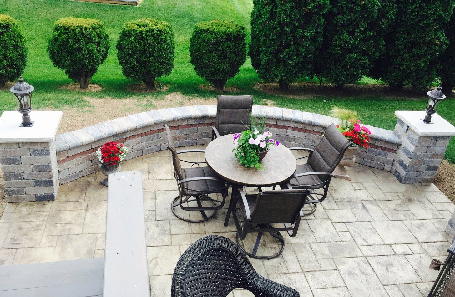 Decorative and stamped concrete