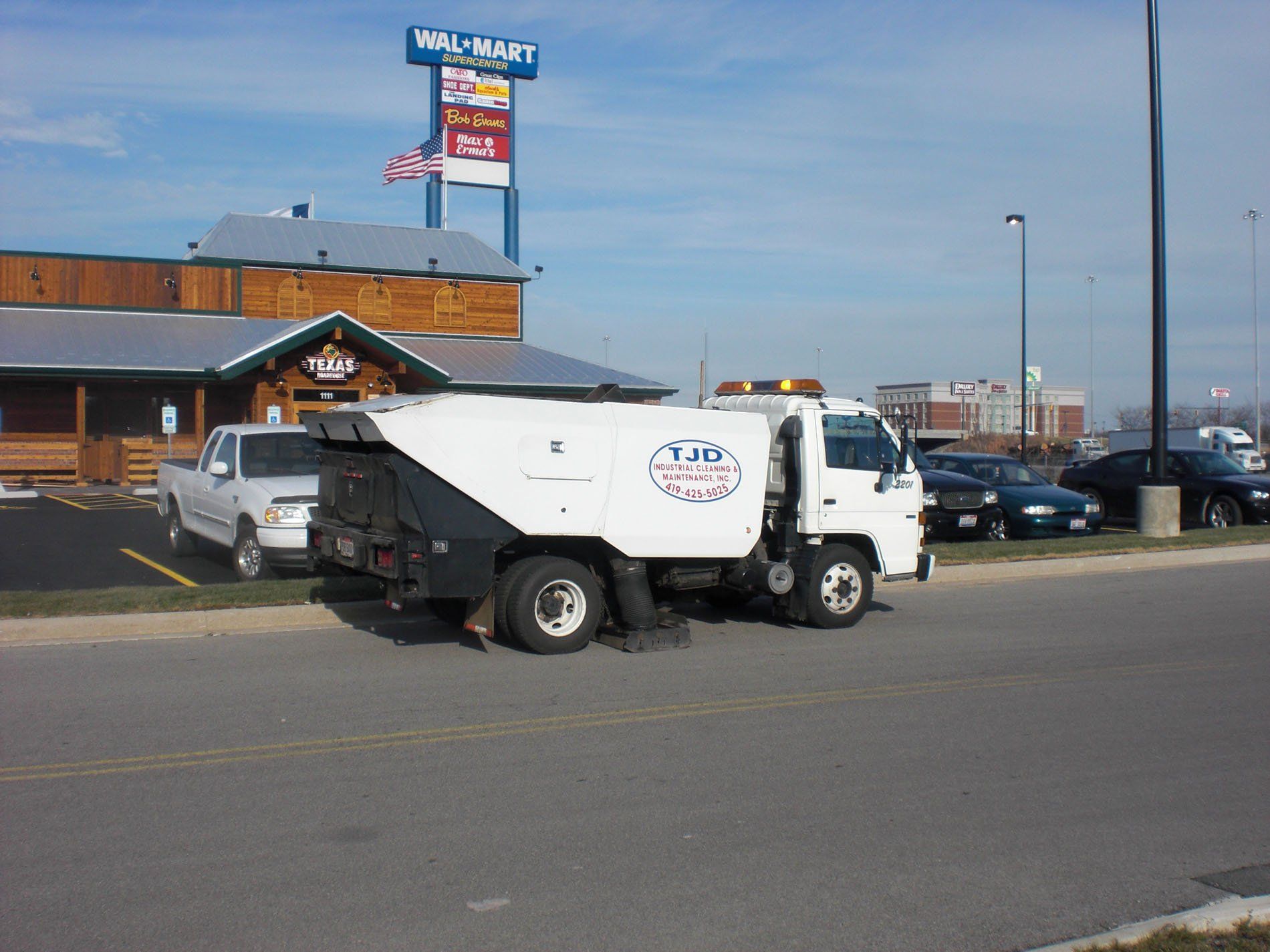 TJD Industrial Services truck