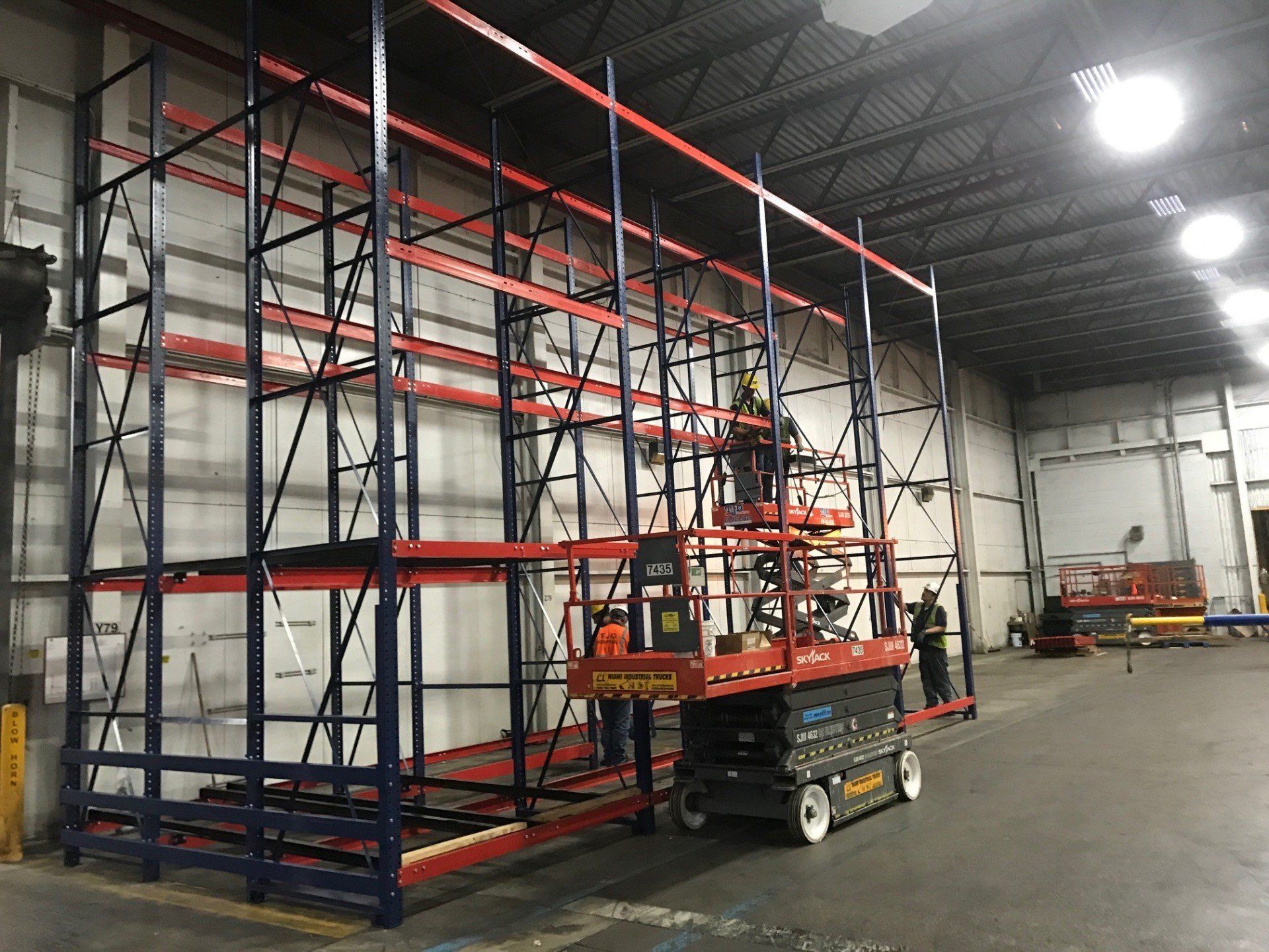 Racking installation