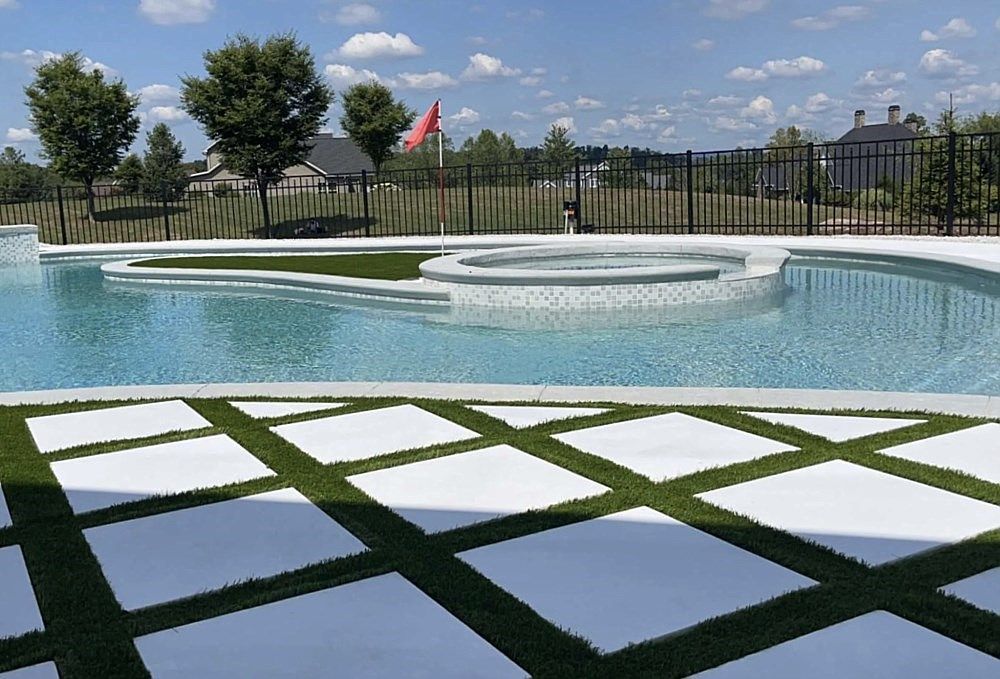Swimming Pool Hardscaping