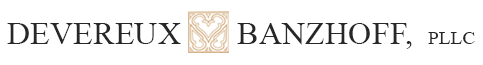 Devereux Banhoff, PLLC logo in black and gold text on a white background