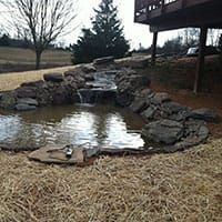 pond construction